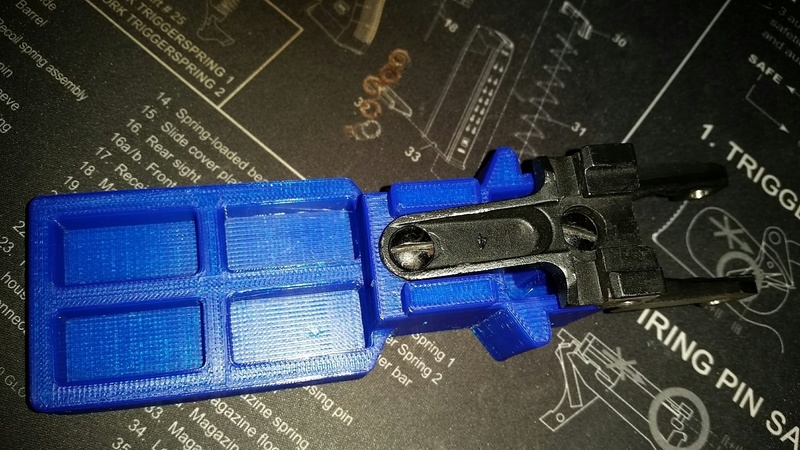 AK74 Rear Trunnion Drill Jig