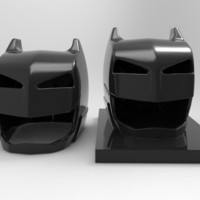 Small Batman Helm 3D Printing 77505