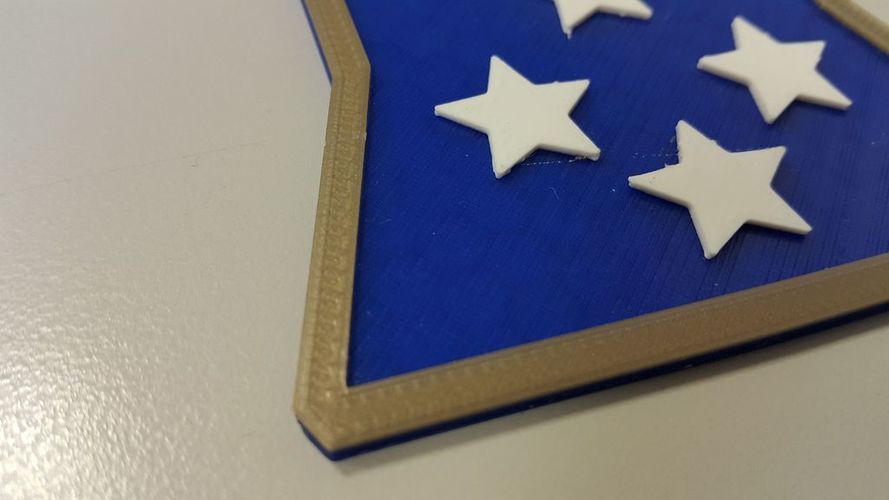 Admiral epaulet 3D Print 77622