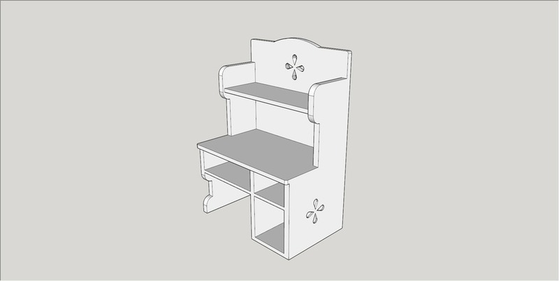 Sylvanian furniture + drawers