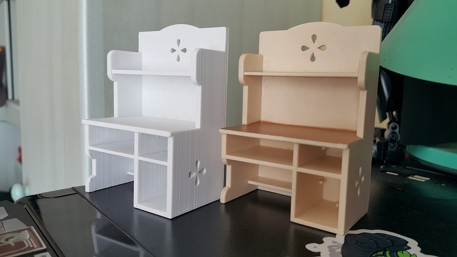 Sylvanian furniture + drawers 3D Print 77625