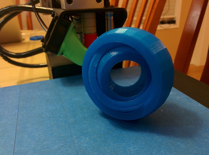 Concentric rings 3D Print 77727