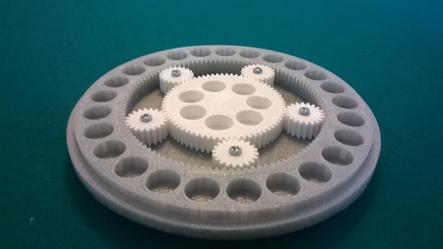 3d design sketchup print clearomizers Printed 3D for holder Rotating vape Gear