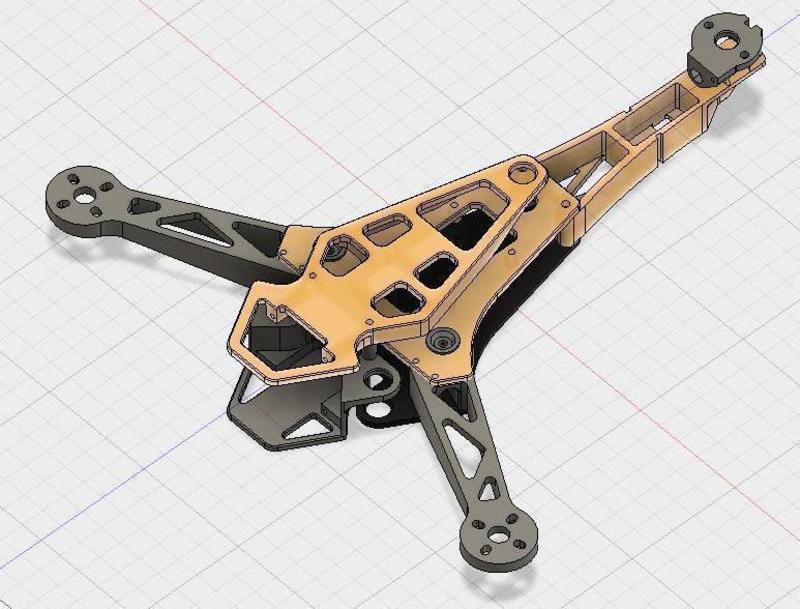 Trident 250 Tricopter Upgrade Kit