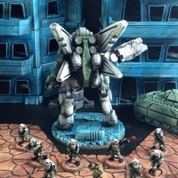 Hyperion Heavy Assault Mech (15mm scale) - Thumbnail 2