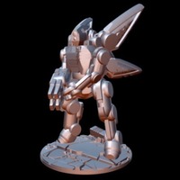 Hyperion Heavy Assault Mech (15mm scale) - Thumbnail 4