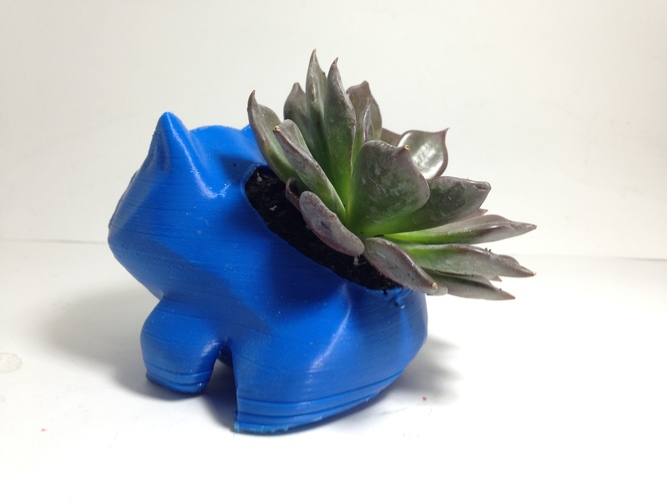 Bulbasaur succulent Planter 3D Print 7788