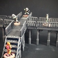 Modular Tech Catwalk (15mm scale) - Thumbnail 3