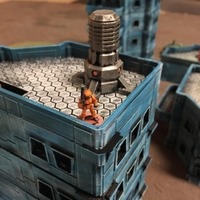 Modular Scifi Habs (15mm scale) - Thumbnail 4