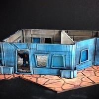 Modular Scifi Habs (15mm scale) - Thumbnail 5