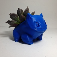 Small Bulbasaur succulent Planter 3D Printing 7790