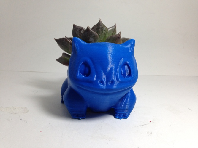 Bulbasaur succulent Planter 3D Print 7792