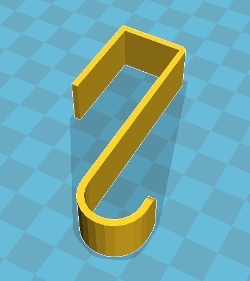 Garbage Bag Hook (Cupboard Door)