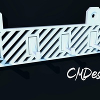 CMDesigns - Modern Key Rack - Thumbnail 2