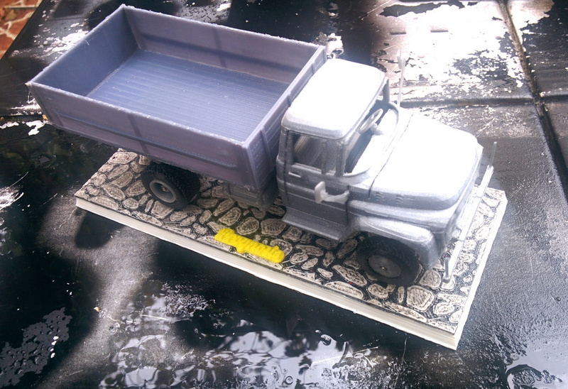 Cobblestone Road base for models