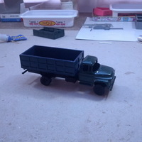 Small 1/87 scale Dump Truck Bucegi 3D Printing 78064