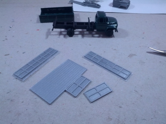 1/87 scale Dump Truck Bucegi 3D Print 78067