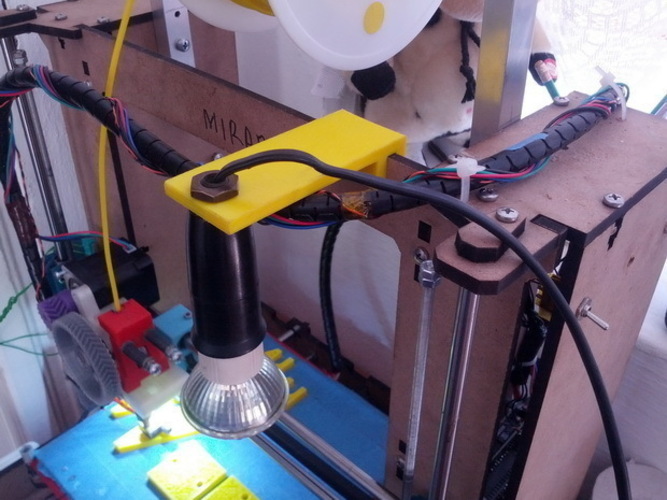 Lamp support for 3D printer 3D Print 78077