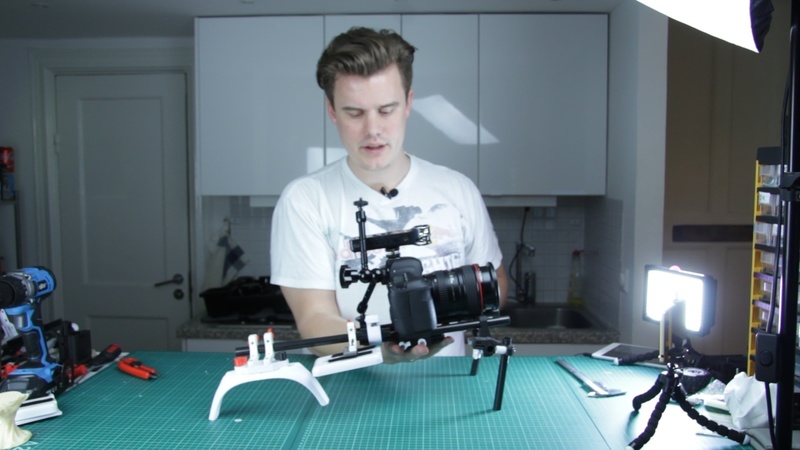Draw A Rig Camera DSLRigger - Open Source - Camera Rig - Pinshape