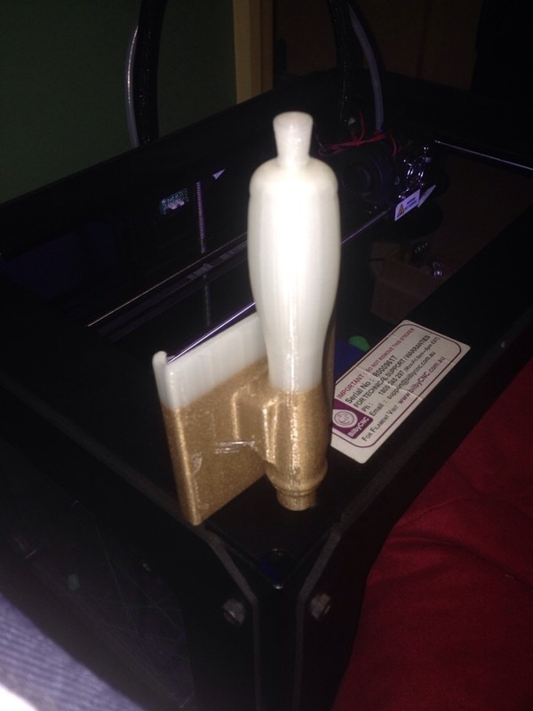 Medium Custom Perlick Beer Tap Handles 3D Printing 78147