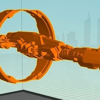 Small Eve Online - Stratios Cruiser (SOE) 3D Printing 78153