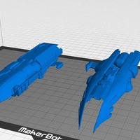 Small Eve Online - Amarr Destroyers 3D Printing 78168