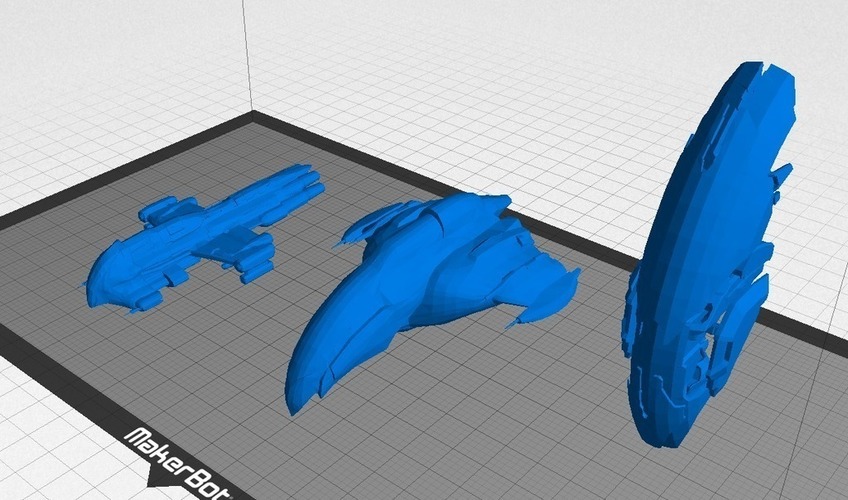 Eve Online - Amarr Battlecruisers 3D Print 78169