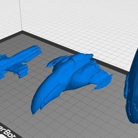 Small Eve Online - Amarr Battlecruisers 3D Printing 78169