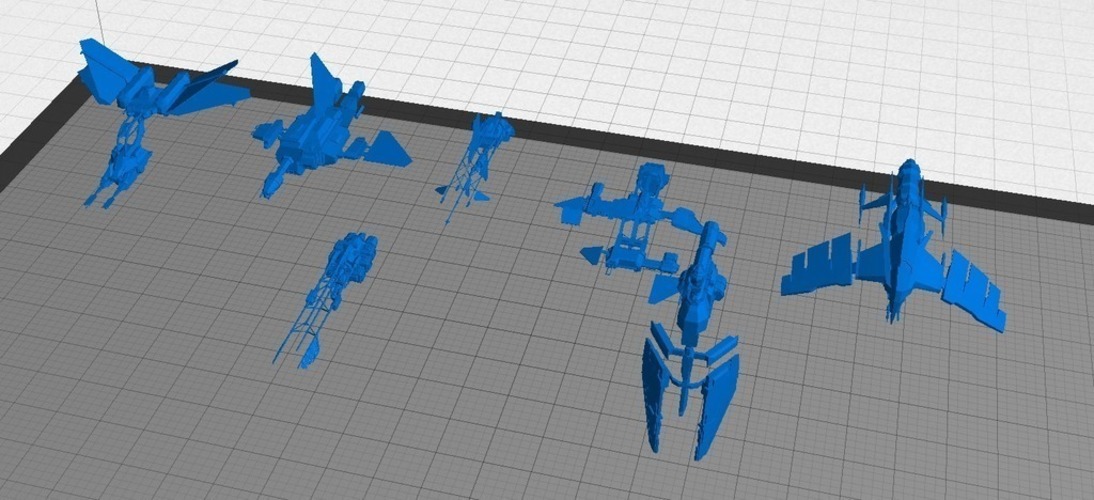 Eve Online - Minmatar Frigates 3D Print 78170