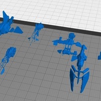 Small Eve Online - Minmatar Frigates 3D Printing 78170