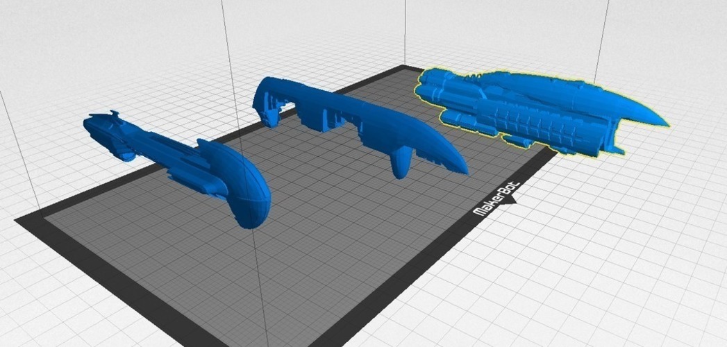 Eve Online - Amarr Battleship Collection 3D Print 78185