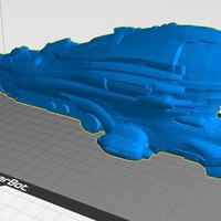 Small Eve Online - Gallente Titan Erebus 3D Printing 78189