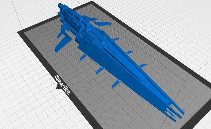 Minmatar Battlecruiser - Hurricane 3D Print 78191