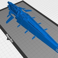 Small Minmatar Battlecruiser - Hurricane 3D Printing 78191