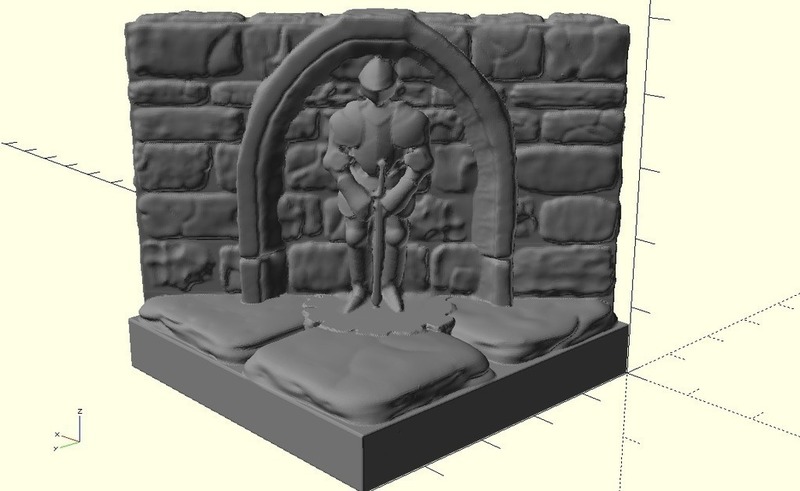 OpenForge Diagonal Knight Wall