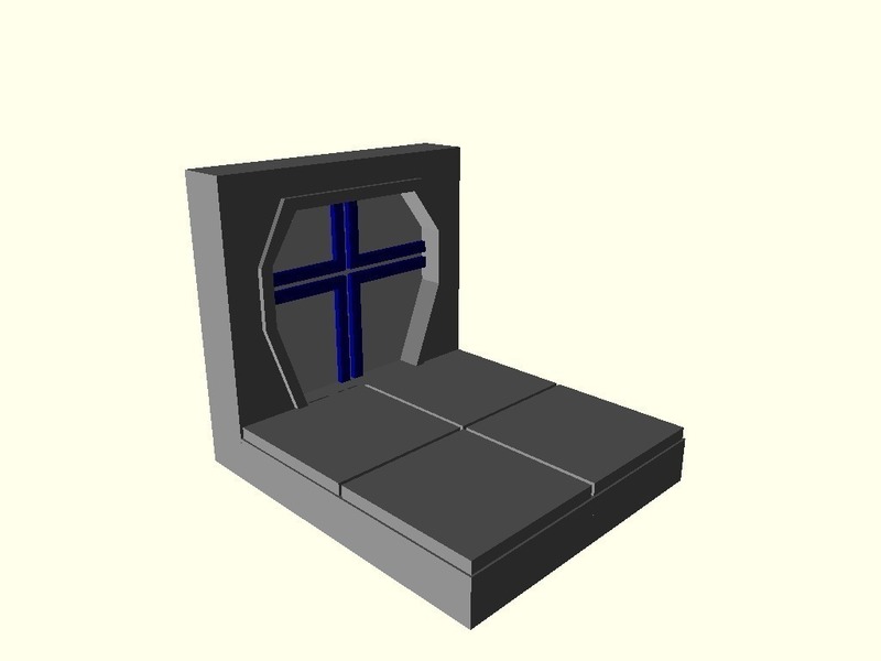 Openforge Smooth Sci-fi Doorway