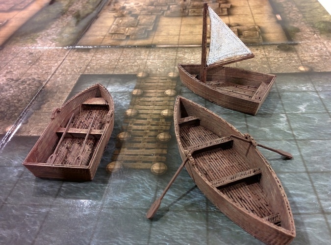 OpenForge rowboats 3D Print 78409