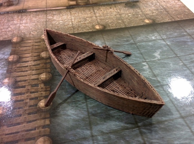 3D Printed OpenForge rowboats by Devon Jones | Pinshape