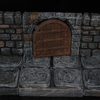 Small Openforge Stone Arch Doorway 3D Printing 78419