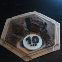 3D Catan Gold Tile - Thumbnail 2