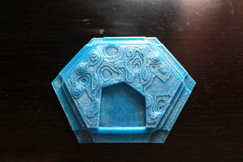 3D Catan Port Water Tile