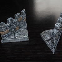 OpenForge Crenelated Diagonal Wall - Thumbnail 2