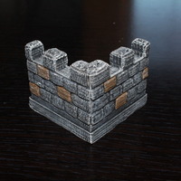 OpenForge Crenelated Corner - Thumbnail 2