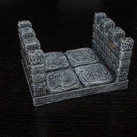 Small OpenForge Edge Crenelated Corridor 3D Printing 78473