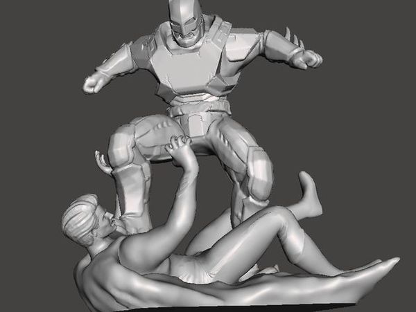 batman vs superman fight