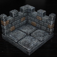 OpenForge Edge Crenelated Corner - Thumbnail 1