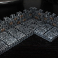 OpenForge Edge Crenelated Corner - Thumbnail 2