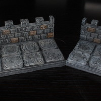 OpenForge Edge Crenelated Wall - Thumbnail 3