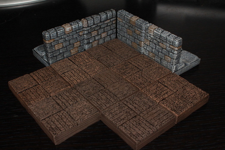 OpenForge Wood Floor Tile 3D Print 78511