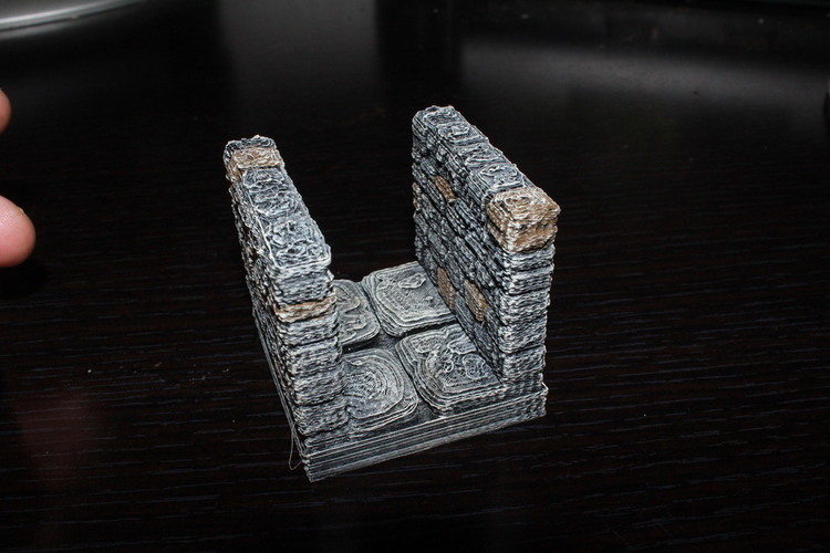 OpenForge Stone Dungeon Corridor 3D Print 78519